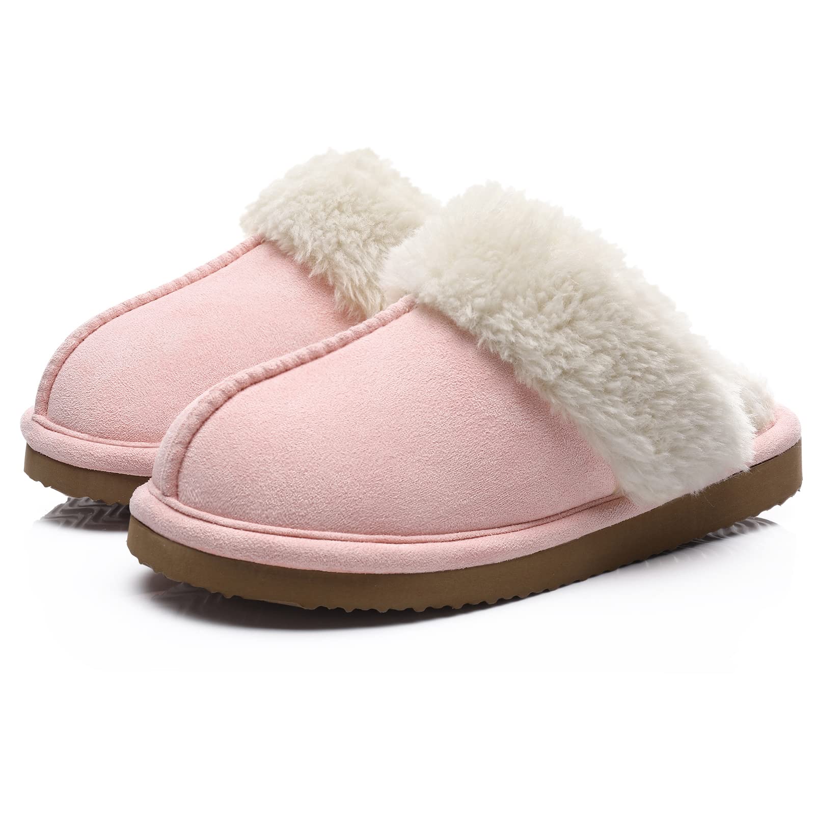 Women's Fuzzy Memory Foam Slippers