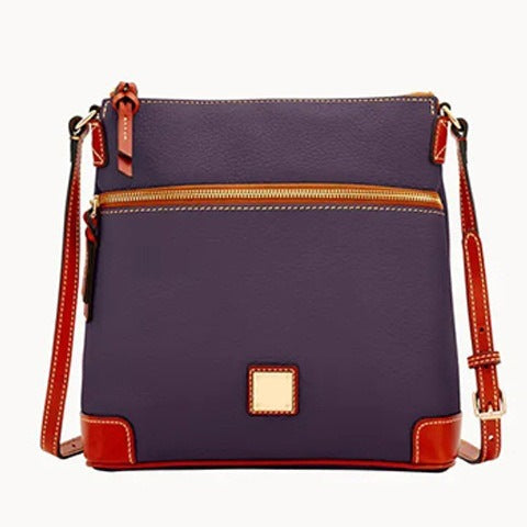 QVC Recommend Pebble Grain Crossbody