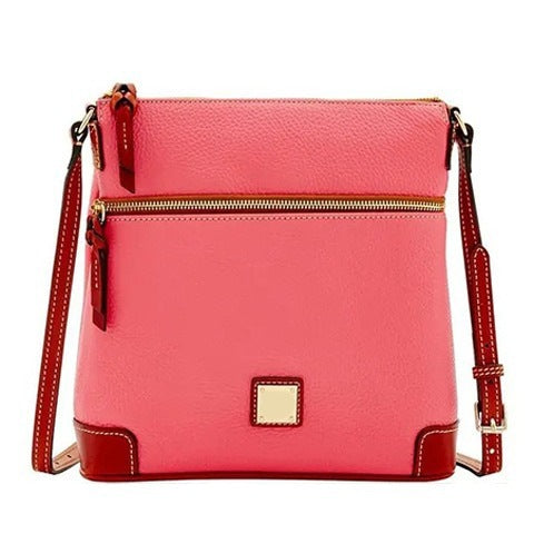 QVC Recommend Pebble Grain Crossbody