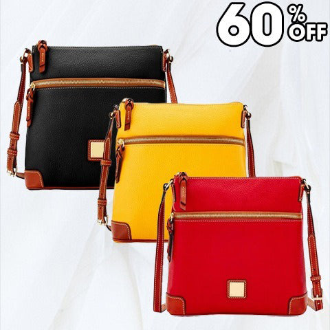 QVC Recommend Pebble Grain Crossbody