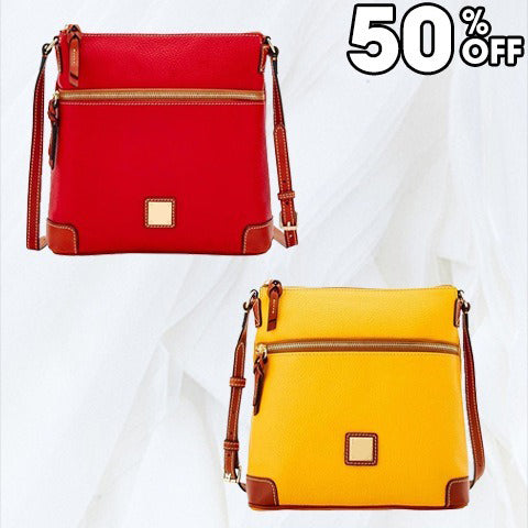 QVC Recommend Pebble Grain Crossbody