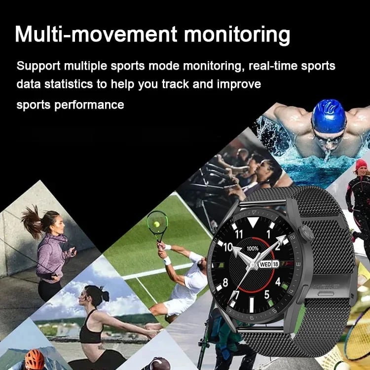 🔥🔥Hot Sale 49%-Painless blood sugar health monitoring smart Bluetooth talking watch BUY 2 SAVE 10% & FREE SHIPPING🔥🔥