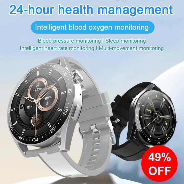 🔥🔥Hot Sale 49%-Painless blood sugar health monitoring smart Bluetooth talking watch BUY 2 SAVE 10% & FREE SHIPPING🔥🔥